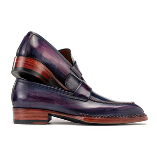 Paul Parkman 8503 Men's Handmade Shoes Calf-Skin Leather Norwegian Welted Loafer (PM6473)-AmbrogioShoes