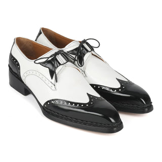 Paul Parkman 8505 Calf-Skin Leather Norwegian Welted Wingtip Derby (PM6446)-AmbrogioShoes