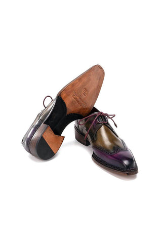 Paul Parkman 8505 Leather Norwegian Welted Wingtip Derby (PM6446)