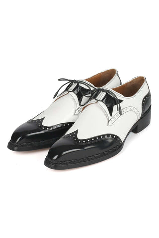 Paul Parkman 8505 Leather Norwegian Welted Wingtip Derby (PM6446)