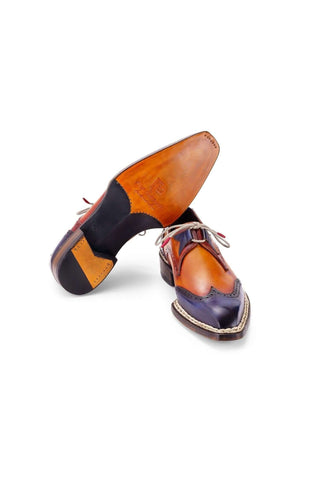 Paul Parkman 8505 Leather Norwegian Welted Wingtip Derby (PM6446)