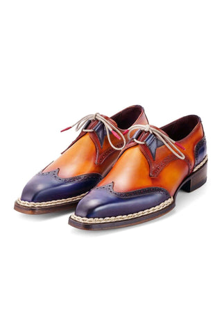 Paul Parkman 8505 Leather Norwegian Welted Wingtip Derby (PM6446)