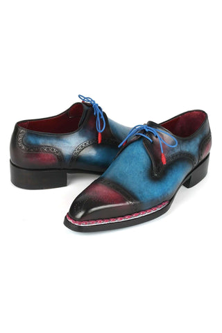 Paul Parkman 8508 Leather Norwegian Welted Cap Toe Derby (PM6379)