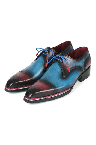Paul Parkman 8508 Leather Norwegian Welted Cap Toe Derby (PM6379)