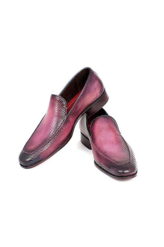 Paul Parkman 874 Perforated Leather Slip-On Loafer