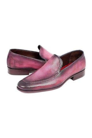 Paul Parkman 874 Perforated Leather Slip-On Loafer
