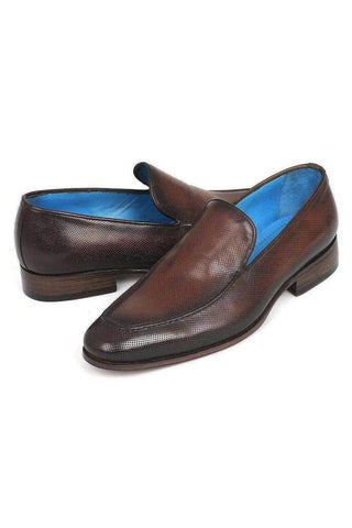 Paul Parkman 874 Perforated Leather Slip-On Loafer