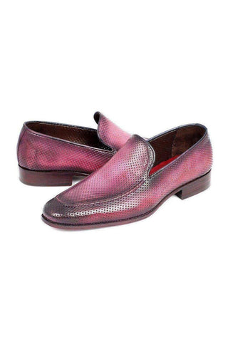 Paul Parkman 874 Perforated Leather Slip-On Loafer