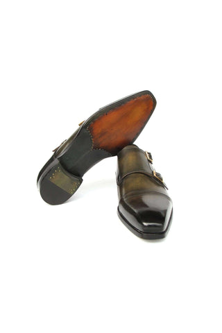 Paul Parkman 9468 Leather Double Monk Strap (PM6416)