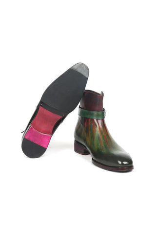 Paul Parkman 955 Patina Calf-Skin Leather Jodhpur Boots (PM6335)