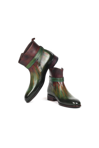 Paul Parkman 955 Patina Calf-Skin Leather Jodhpur Boots (PM6335)