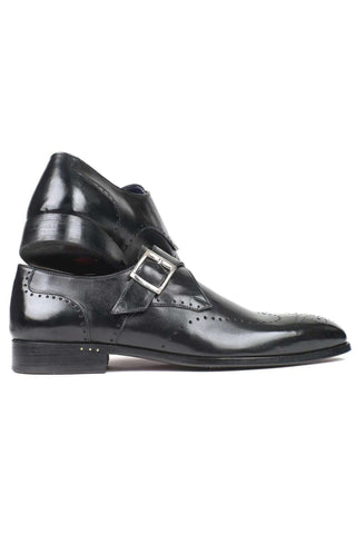 Paul Parkman 98F54 Leather Single Monk-Strap