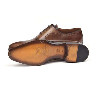 Paul Parkman AG44 Calf-Skin Leather Whole-Cut Oxfords (PM6314)-AmbrogioShoes