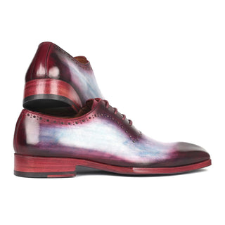 Paul Parkman AG44 Men's Shoes Calf-Skin Leather Whole-Cut Oxfords (PM6314)-AmbrogioShoes