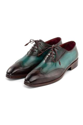 Paul Parkman AL32 Patina Leather Wing-Tip Oxford (PM6464)-AmbrogioShoes