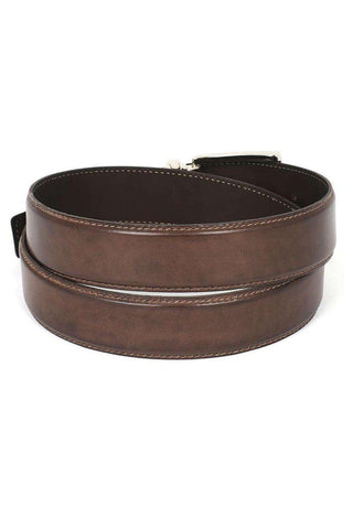 Paul Parkman B01 Men's Calf-Skin Leather Belt (PMB100)-AmbrogioShoes