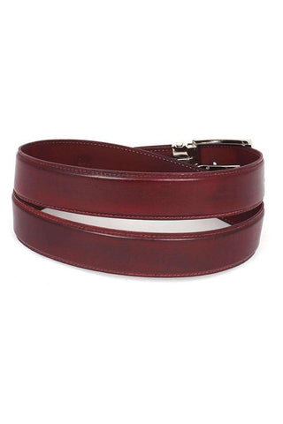 Paul Parkman B01 Men's Calf-Skin Leather Belt (PMB100)-AmbrogioShoes