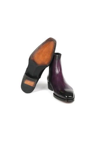 Paul Parkman BT3955 Calf-Skin Leather Zipper Boots (PM6343)