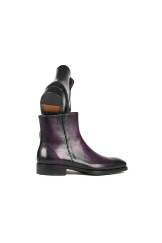 Paul Parkman BT3955 Calf-Skin Leather Zipper Boots (PM6343)
