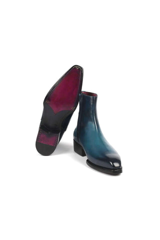 Paul Parkman BT3955 Leather Zipper Boots (PM6343)