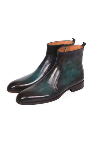 Paul Parkman BT48 Burnished Leather Zipper Boot (PM5601)
