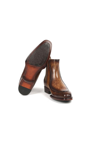 Paul Parkman BT822 Calf-Skin Leather Goodyear Welted Chelsea Boots (PM6340)