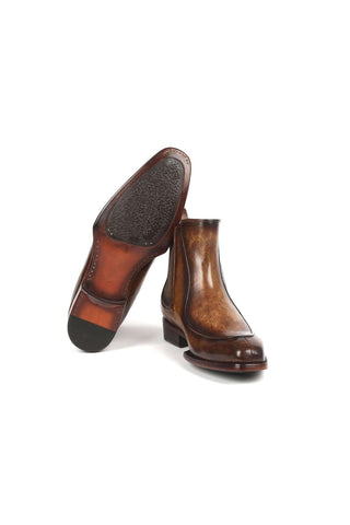 Paul Parkman BT822 Leather Goodyear Welted Chelsea Boots (PM6340)