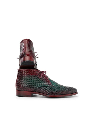 Paul Parkman CK82 Woven Leather Chukka Boot (PM6475)