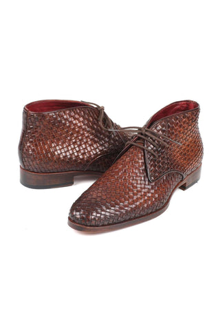 Paul Parkman CK82 Woven Leather Chukka Boot (PM6475)