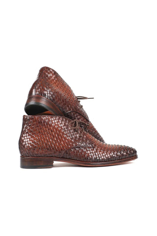 Paul Parkman CK82 Woven Leather Chukka Boot (PM6475)