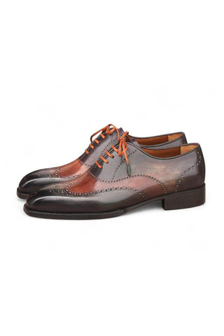 Paul Parkman E271 Welted Patina Leather Wing-Tip Oxford (PM6489)