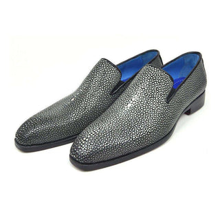 Paul Parkman Handmade Shoes Genuine Stingray Loafers (PM5505)-AmbrogioShoes