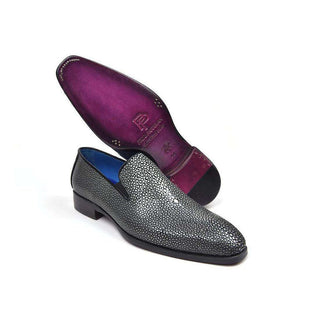 Paul Parkman Handmade Shoes Genuine Stingray Loafers (PM5505)-AmbrogioShoes