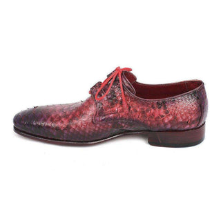 Paul Parkman Handmade Shoes Lila Exotic Ghillie Lacing Dress Oxfords (PM5466)-AmbrogioShoes