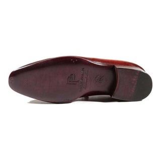 Paul Parkman Handmade Shoes Men's Shoes Wholecut Plain Toe Oxfords (PM2017)-AmbrogioShoes