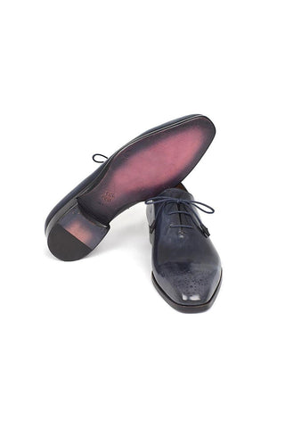 Paul Parkman KR254 Calf-Skin Leather Whole Cut Oxfords (PM6381)