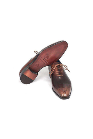 Paul Parkman KR254 Calf-Skin Leather Whole Cut Oxfords (PM6381)