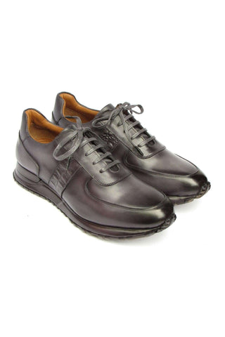 Paul Parkman LP207 Patina Leather Sneakers (PM6432)