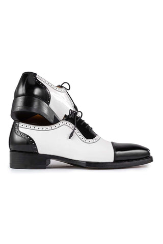 Paul Parkman Leather Cap-Toe Oxfords (PM6436)