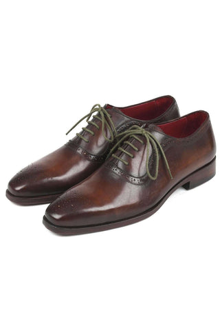 Paul Parkman Leather Medallion Toe Oxfords (PM6303)