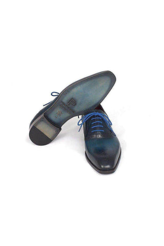 Paul Parkman Leather Medallion Toe Oxfords (PM6303)
