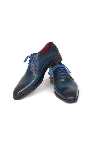 Paul Parkman Leather Medallion Toe Oxfords (PM6303)