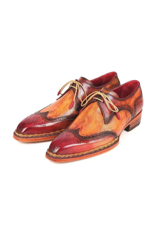 Paul Parkman Leather Norwegian Welted Wingtip Derby (PM6472)