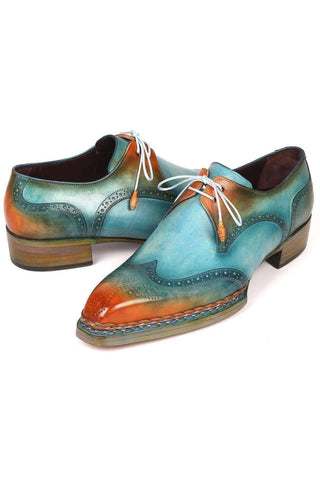 Paul Parkman Leather Norwegian Welted Wingtip Derby (PM6472)