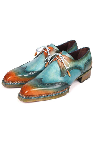 Paul Parkman Leather Norwegian Welted Wingtip Derby (PM6472)