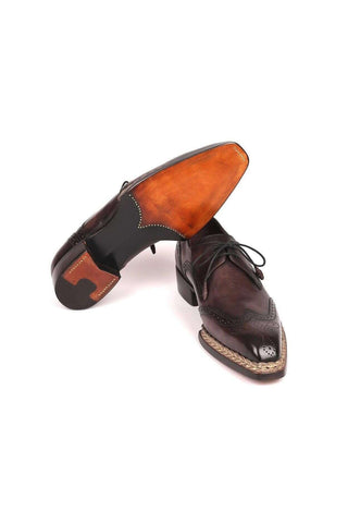 Paul Parkman Leather Norwegian Welted Wingtip Derby (PM6472)