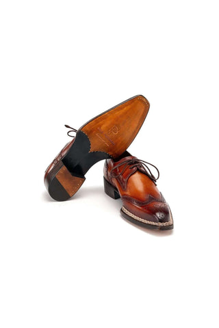 Paul Parkman Leather Norwegian Welted Wingtip Derby (PM6472)