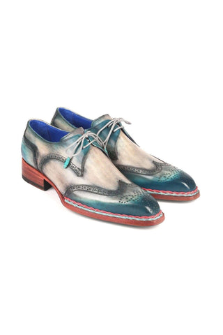Paul Parkman Leather Norwegian Welted Wingtip Derby (PM6472)