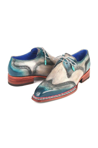 Paul Parkman Leather Norwegian Welted Wingtip Derby (PM6472)