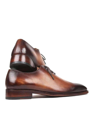Paul Parkman Men's Brown Wholecut Leather Oxfords 3222-BRW (PM6131)